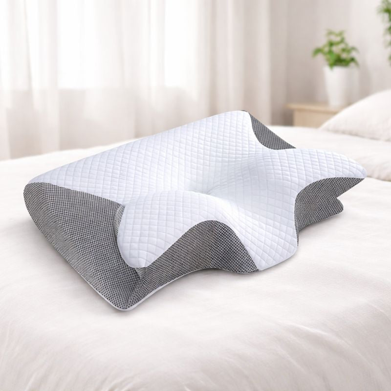 Loumira - Orthopädisches Schmetterling Kissen gegen Nackenschmerzen