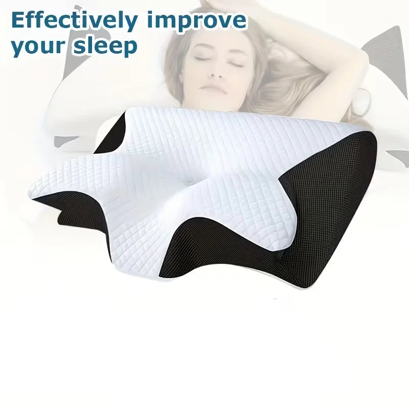 Loumira NackenBalance – ergonomisches Memory-Foam-Kissen