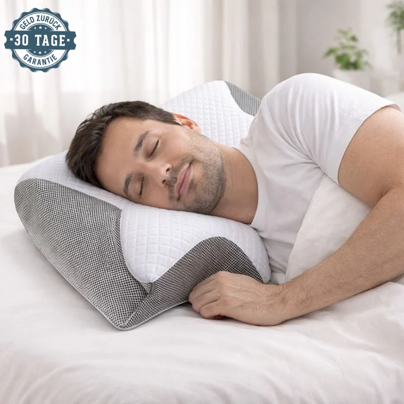 Loumira - Orthopädisches Schmetterling Kissen gegen Nackenschmerzen